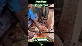 From A Rough Block To A Beautiful Wooden Plate