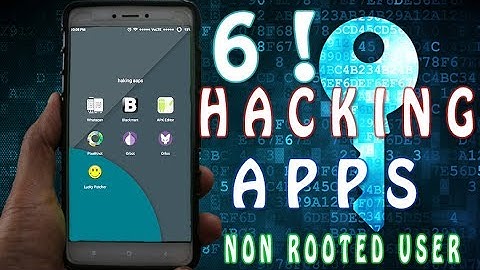 6 legal Hacking Apps For Android Without Root (2017)