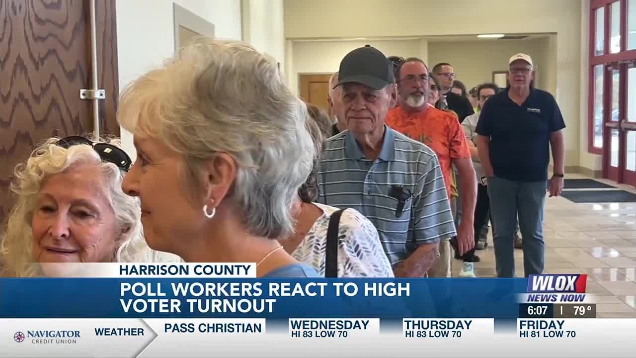 Retired Harrison County Circuit Clerk steps up to help residents cast votes