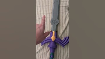 this is awesome #3dprint #randomprintables  #zelda #mastersword
