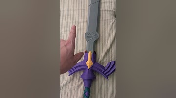 this is awesome #3dprint #randomprintables  #zelda #mastersword