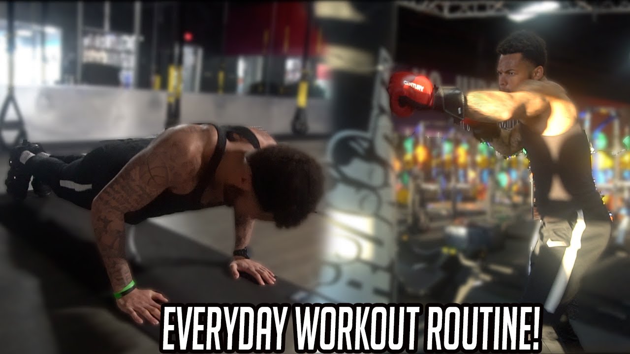 MY EVERYDAY INTENSE WORKOUT ROUTINE ! BIG SAUCE YouTube