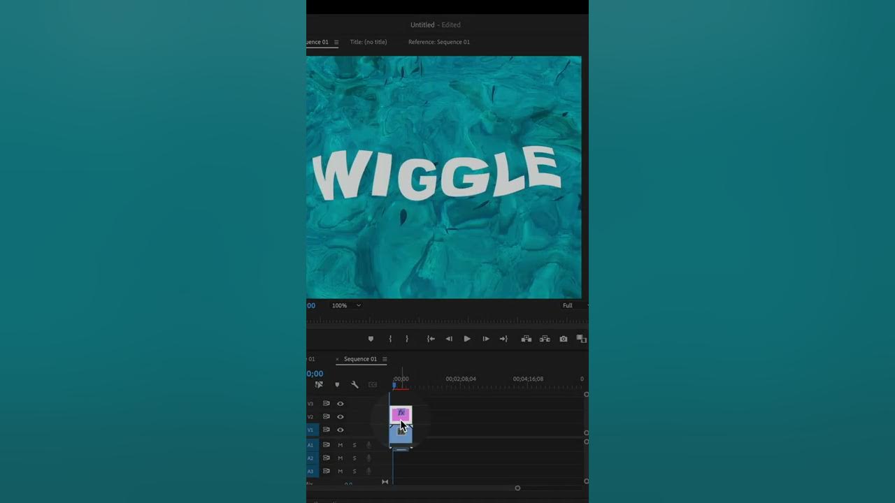How to make your text WIGGLE WIGGLE in Premiere Pro YouTube