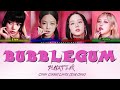 BLACKPINK 블랙핑크 Bubblegum Color Coded Lyrics BLACKPINK 블랙핑크 Bubblegum Color Coded Lyrics