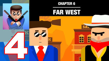 Mr Bullet: Spy Puzzles - Gameplay Walkthrough Part 4 - Chapter 6 (Android Games)