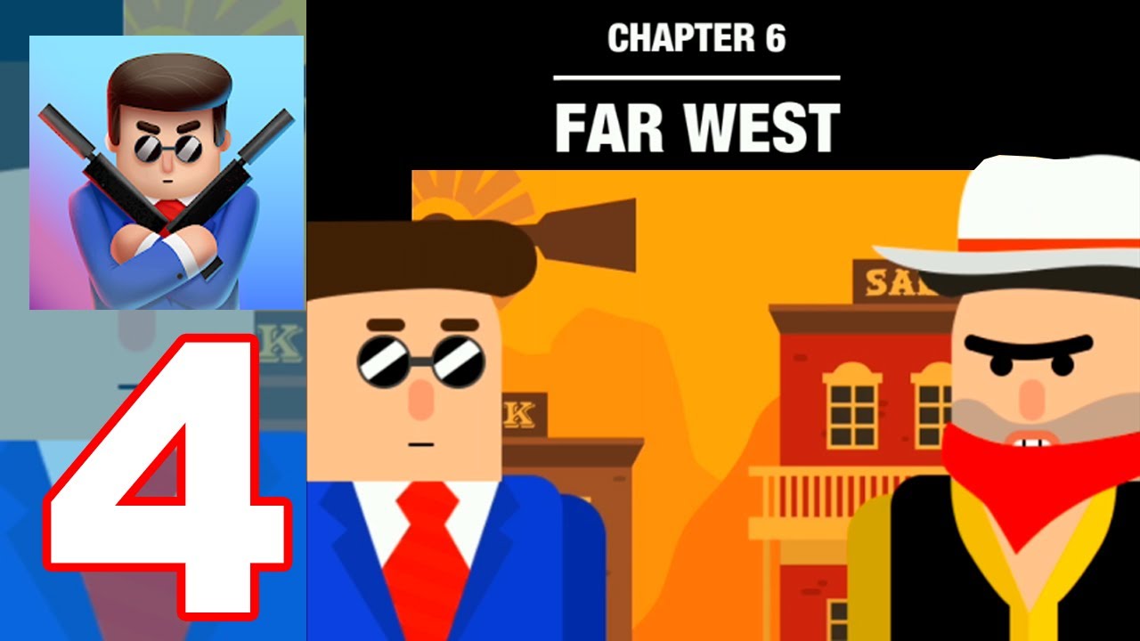 Mr Bullet: Spy Puzzles - Gameplay Walkthrough Part 4 - Chapter 6 (Android Games)