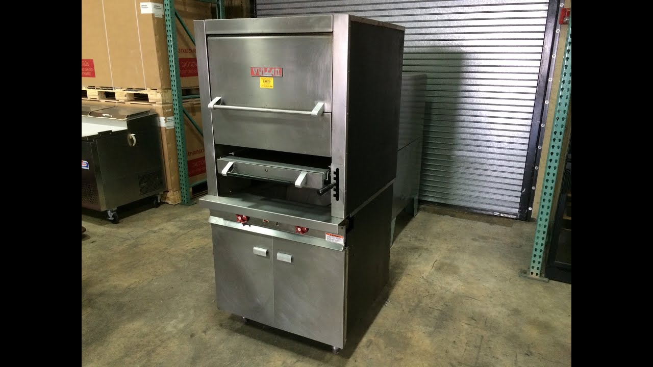 Vulcan GHIR44 Infrared Broiler with Finishing Oven For Sale YouTube