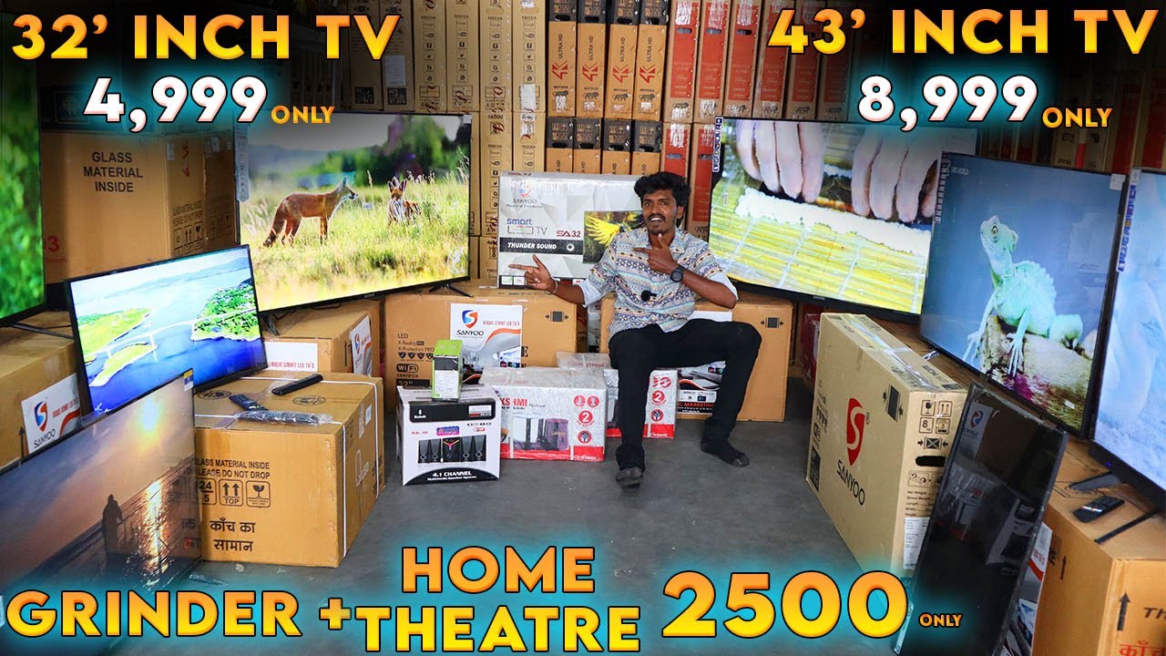 android tv at lowest price பாதி விலைக்கு Android Smart Led TV