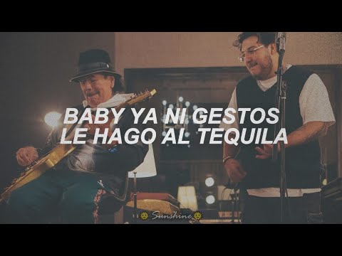 Santana, Grupo Frontera - Me Retiro (Letra/Lyrics)
