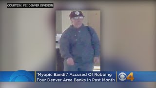 'Myopic Bandit' Wanted In 4 Bank Robberies