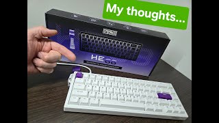 Quick Look at the EPOMAKER HE68 Hall Effect Keyboard
