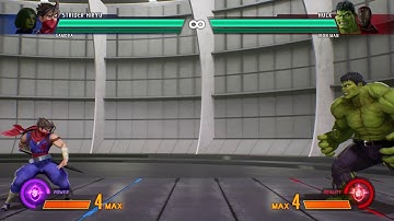 Marvel VS Capcom Infinite:Strider B and B combo 02