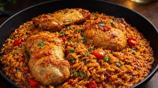 One-Pan Chicken Orzo Pasta Easy, Flavorful Ready In Minutes