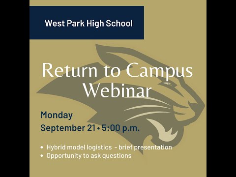 West Park RTC Webinar