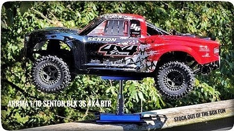 Arrma 1/10 Senton BLX 3s 4x4 RTR | Stock Out Of The Box Fun..! | #Arrmarc #spektrum