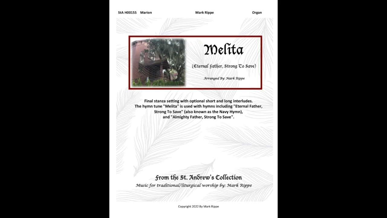 Melita (Eternal Father Strong To Save) Melita (Eternal Father Strong To Save)