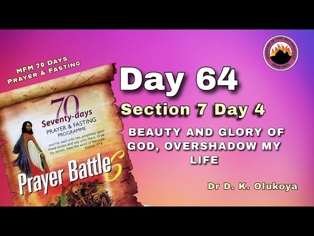 DAY 64 || MFM 70 DAYS PRAYER & FASTING 2025 || 6TH OCT, 2025 - YouTube