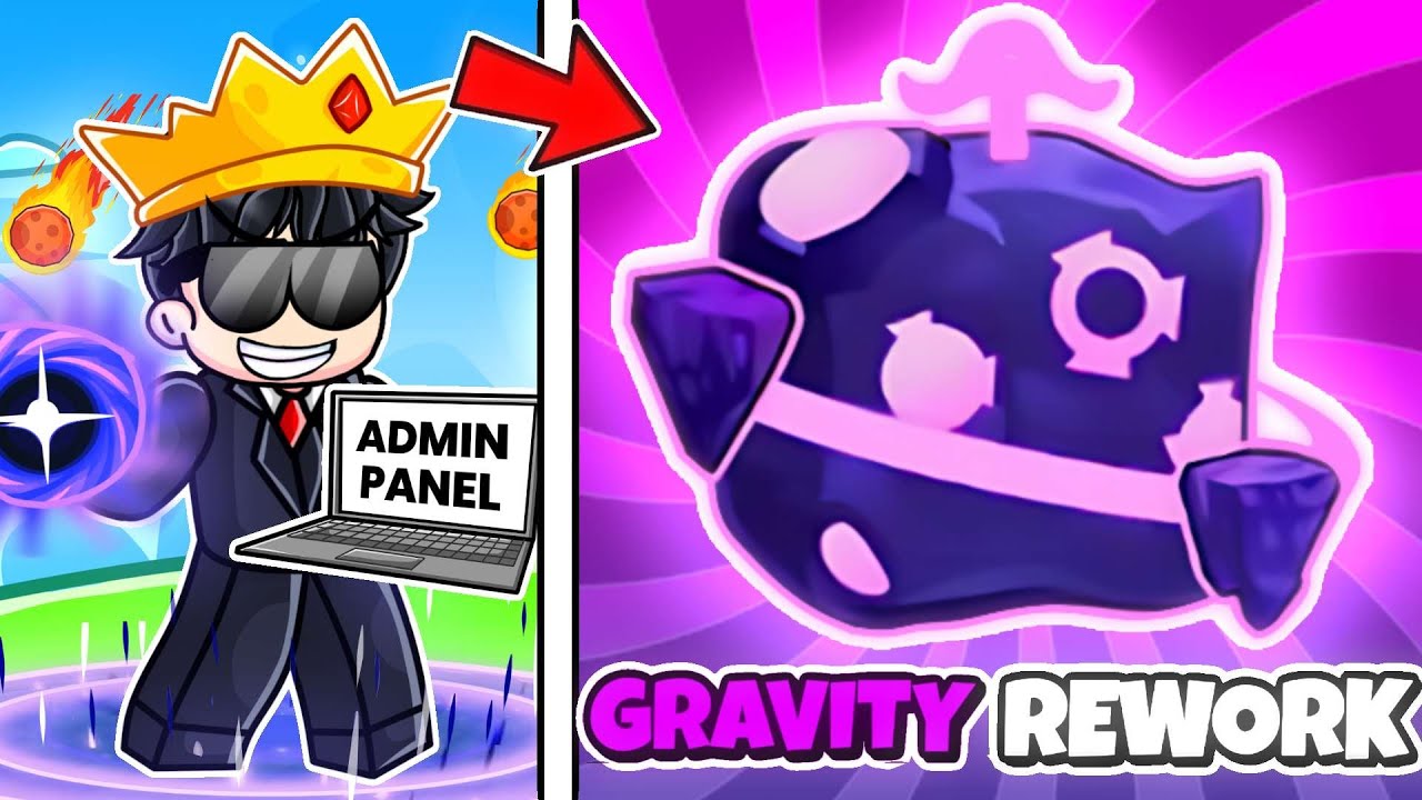 I Maxed GRAVITY REWORK FRUIT using Admin Panel in Blox Fruits Roblox Update