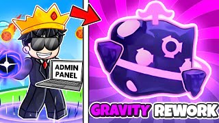 Download Lagu I Maxed GRAVITY REWORK FRUIT using Admin Panel in Blox Fruits Roblox Update MP3