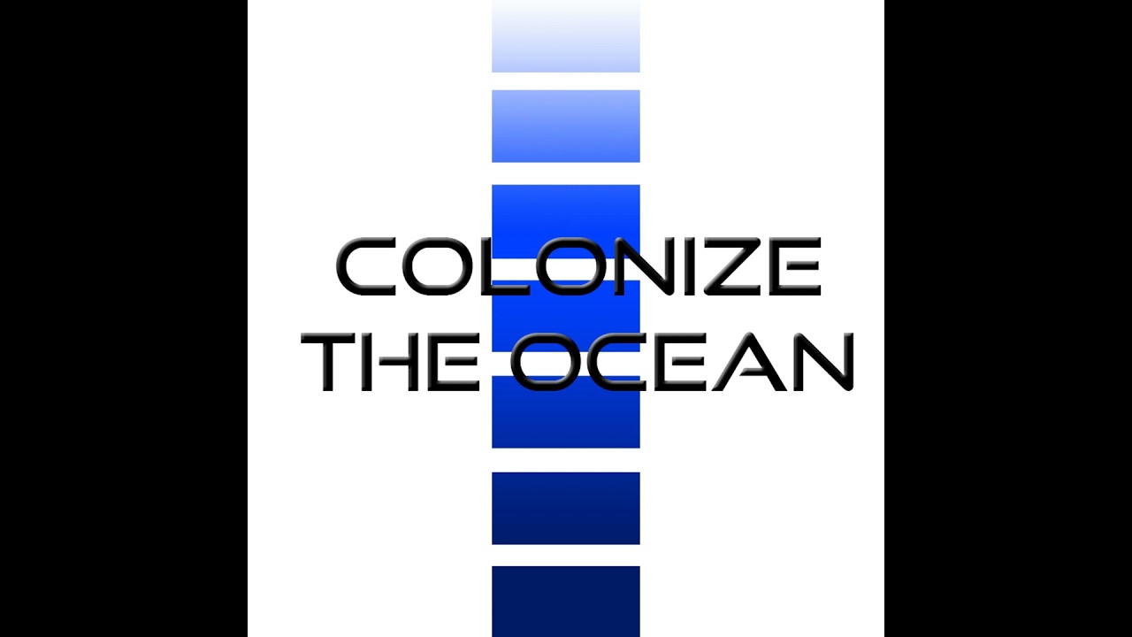 Colonize The Ocean - Shorts : Sustainable Materials for Underwater Construction