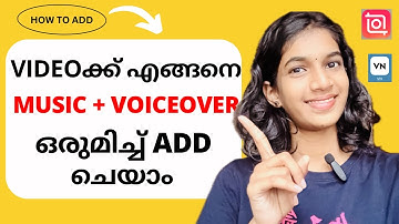 How to Add Music and voiceover in your Video | For Beginners | Using Inshot and VN Editing App |