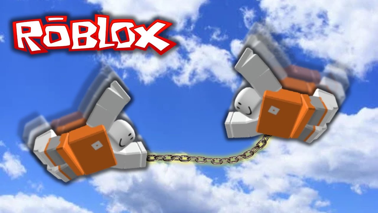 My Girlfriend and I STRUGGLED playing Roblox Chained Together... - YouTube