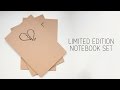 Introducing my limited edition notebook set  charlimarietv