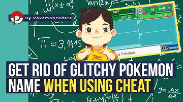 How to Get Rid of Pokemon Name Glitch When using The Shiny Cheat