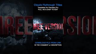 FREE Clouds Flythrough Titles
