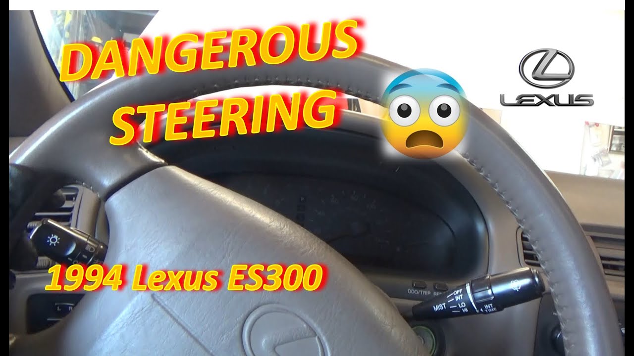 DANGEROUS STEERING!! The "Loose" Lexus YouTube