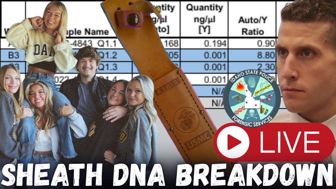 🚨LIVE! Knife Sheath Trace DNA Forensic Breakdown | Police Records Show Multiple Unknown DNA