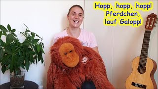 Hopp, hopp, hopp! Pferdchen, lauf Galopp! - Kniereiter | Kinderlieder zum Mitsingen und Mitmachen