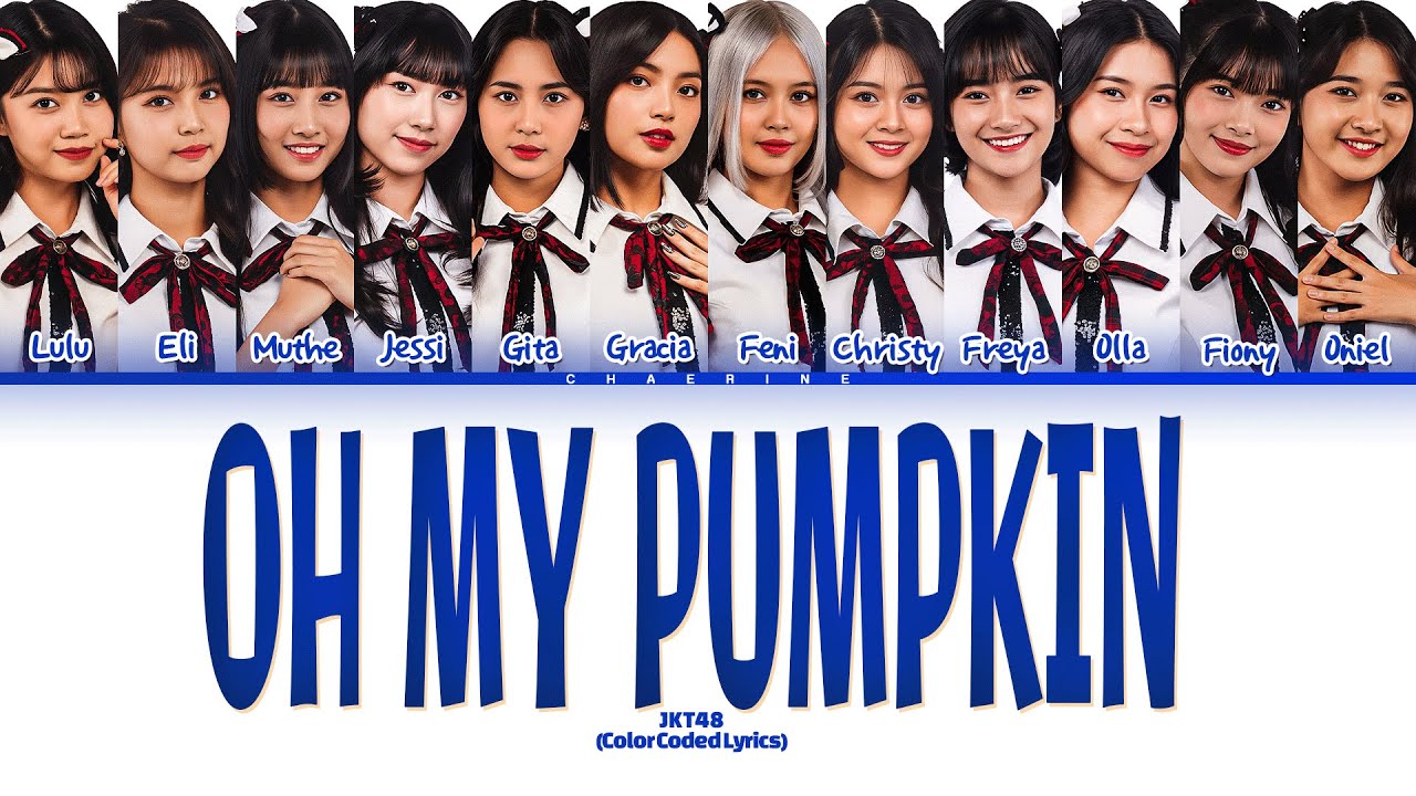JKT48 – Oh my pumpkin!  Lyrics (Color Coded Lyrics)