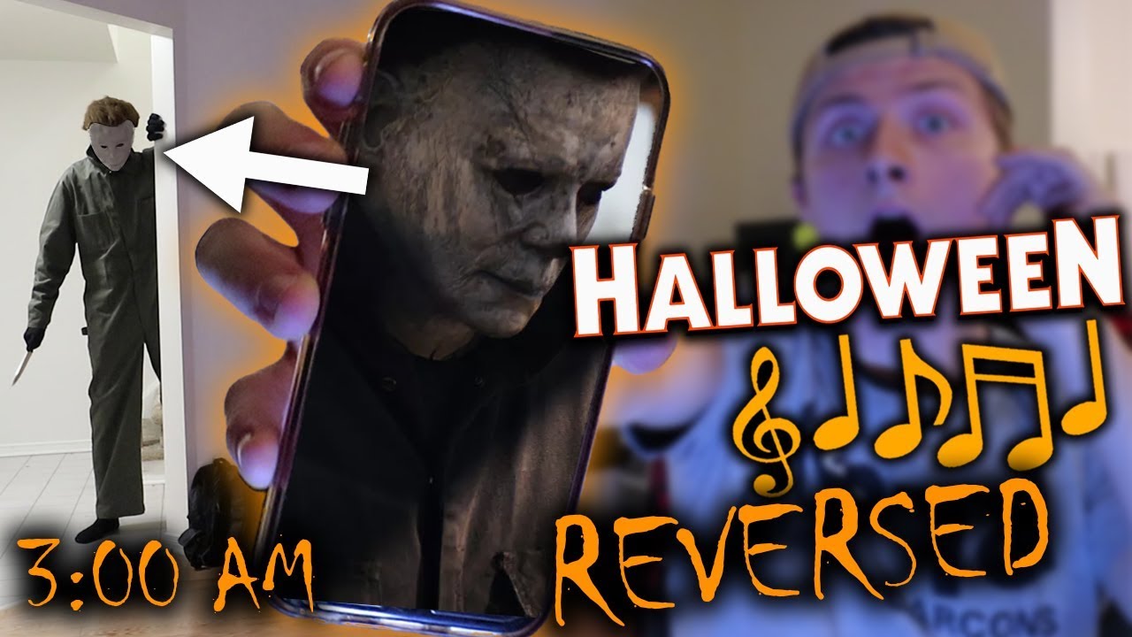 (МАЙКЛ МАЙЕРС ЗДЕСЬ) СЛУШАЮ МУЗЫКУ ХЭЛЛОУИНА В ОБРАТНОМ ПОРЯДКЕ В 3 ЧАСА НОЧИ!!!