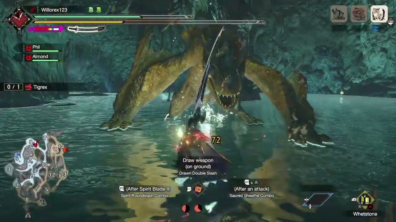 Monster Hunter Rise: Low Rank Tigrex Hunt