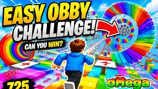 😱 I Beat the HARDEST Rainbow Obby in Roblox! 🌈