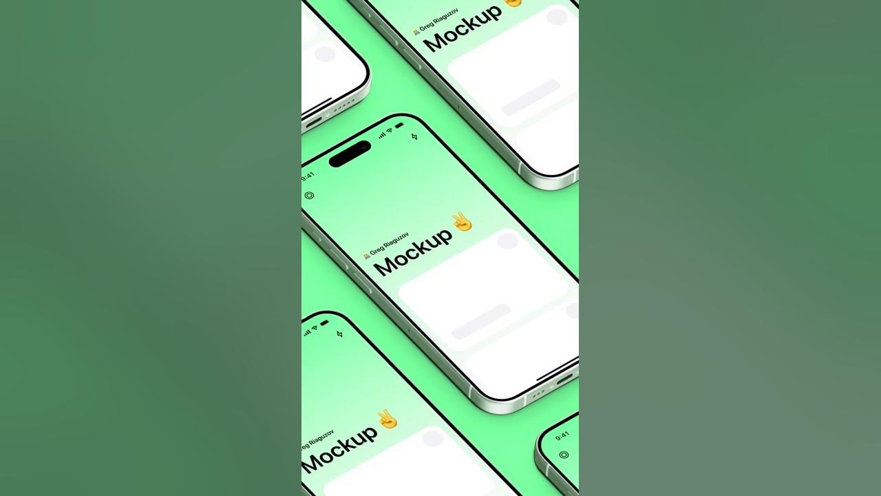 📱Absolutely free iPhone 15 Pro 3D mockups. #3d #design #figma #ui #plugins Open in community
