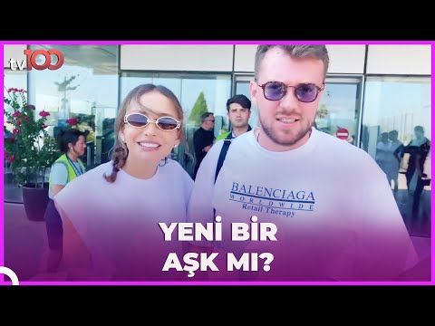 Emina Sandal havalimanında kiminle sarmaş dolaş görüntülendi?