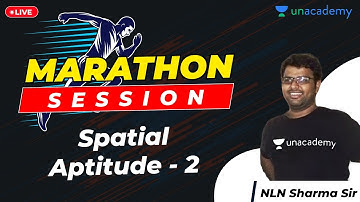 Spatial Aptitude - 2 | GATE/ESE 2021 Aptitude | Marathon Session | By NLN Sharma Sir