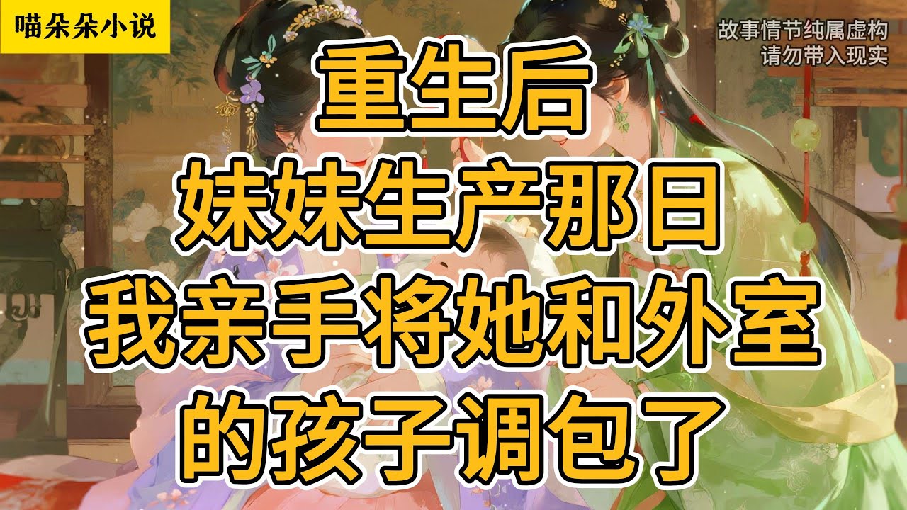 重生后，妹妹生产那日，我亲手将她和外室的孩子调包了。#一口氣看完 #小说 #小説 #故事