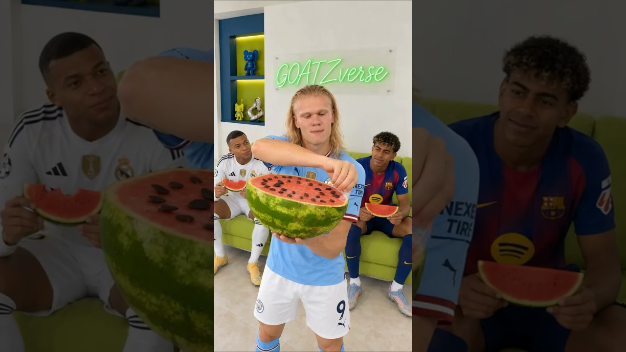 Did he pick the best piece? 🍉😂