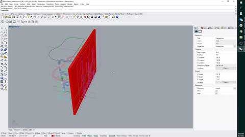 Rhino Constructing a 3D Wireframe Model