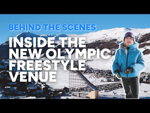OLYMPIC FREESTYLE VENUE IN LIVIGNO | Behind the scenes with Aimee Fuller