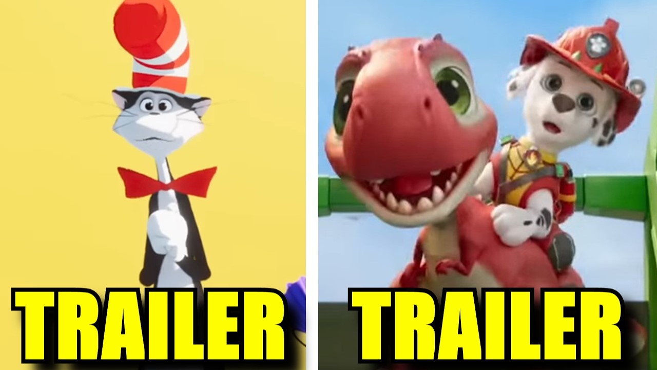 PAW PATROL 3 NUEVO TRAILER, EL GATO CON SOMBRERO NUEVO TRAILER, BELINDA EN TOY STORY 5