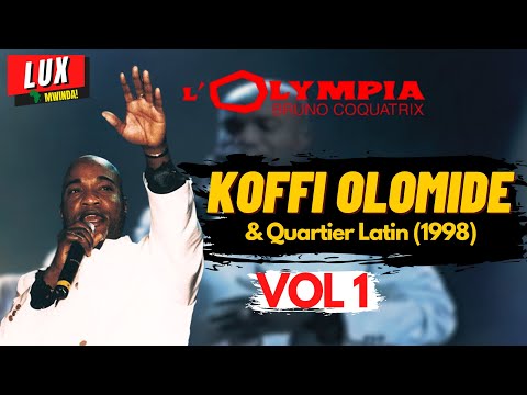 Koffi OLOMIDE & Quartier Latin - Live a l´Olympia VOL 1 (VHS,1998)