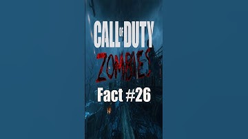Did You Know This Fact About CoD Zombies #26 #shorts #callofduty