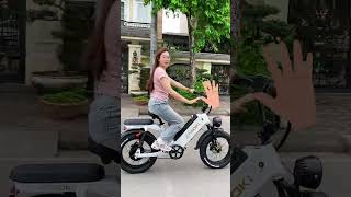 Aniioki AQ177 ProMax- xe đạp trợ lực điện với smart key điều khiển sịn sò. Bấm là khóa, chạm là mở