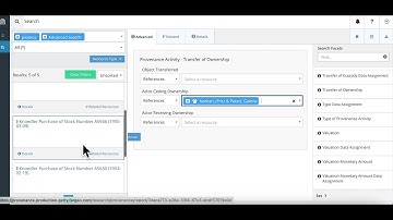 Tips new Getty Provenance Index advanced search with facets Pinakos