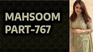 MAHSOOM PART-767 | Zubair offer a job by sikander khan