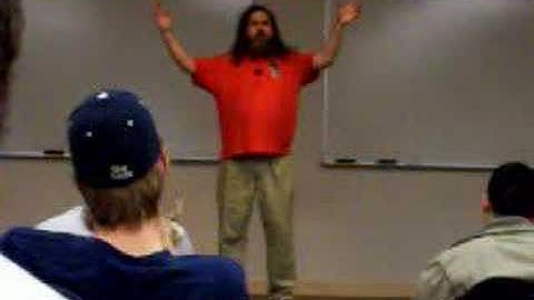 Richard Stallman at UCSD: Free software jobs